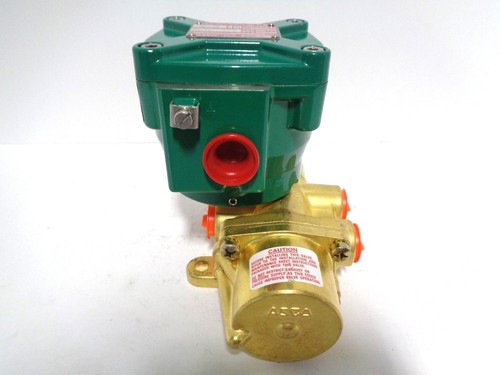 1/2" Asco NF HTXB344C027V Magnetventil 4-Wege Luft/Erdgas: 0,7-17 bar 24VDC - Bild 3 von 5