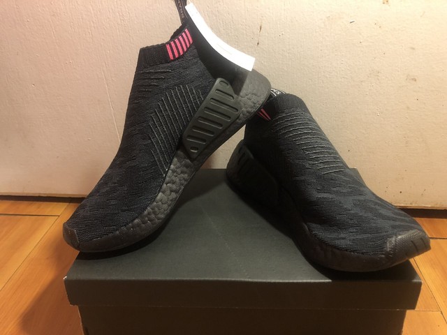 nmd_cs2 primeknit shoes triple black