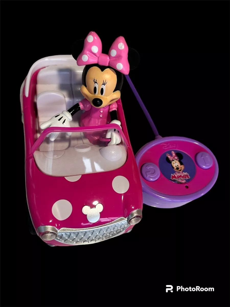 Minnie Mouse Remote Control Convertible Car Toy Pink Disney Fairy Tale Kids  Gift