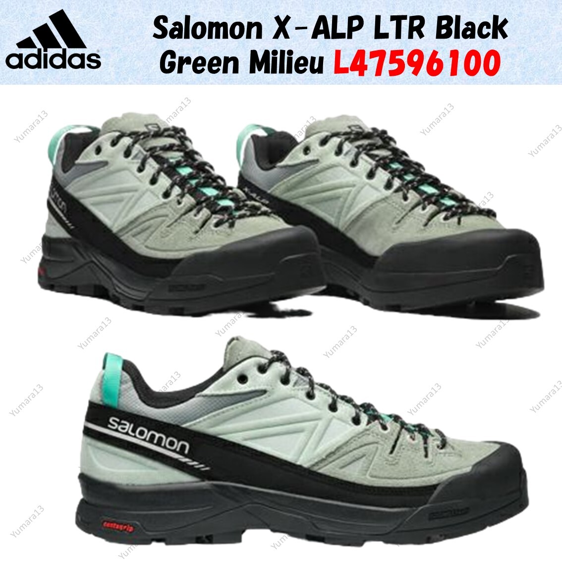 Salomon X-ALP LTR Black Green Milieu L47596100 Men's Size | eBay Salomon X-ALP LTR Black Green Milieu L47596100 Men's Size | eBay