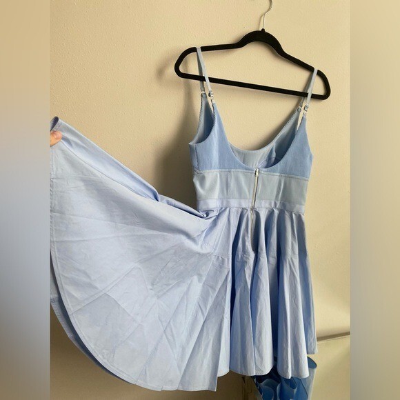 NWT ALEXANDER WANG poplin Fit and Flare Dress 8 | eBay