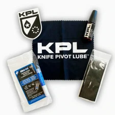 KPL Pocketknife Maintenance Kit w/Pivot Lube Lubricate Maintain Clean And Detail