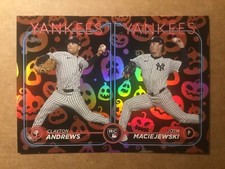2024 Topps Update Clayton Andrews/Josh Maciejewski RC Combos Holiday Pumpkins