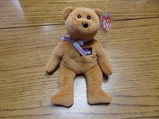 NEW TY Aloha Maui Strong Beanie Baby Bear NWMT'S