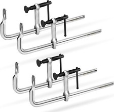 SHALL 4-Pack Bar Clamps Set, 12-Inch Light-du...
