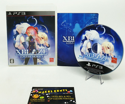 XBLAZE LOST: Memories PS3 Ark System Works JAPANESE Import US
