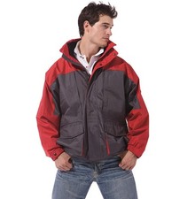 Mens Waterproof Jacket Coat 3 in 1 Outdoor Hiking Ski Winter Rainproof Parka