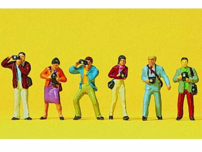 Preiser 10089 Fotografen 6 Figuren Fotograf Photograph Photographen H0 Neu
