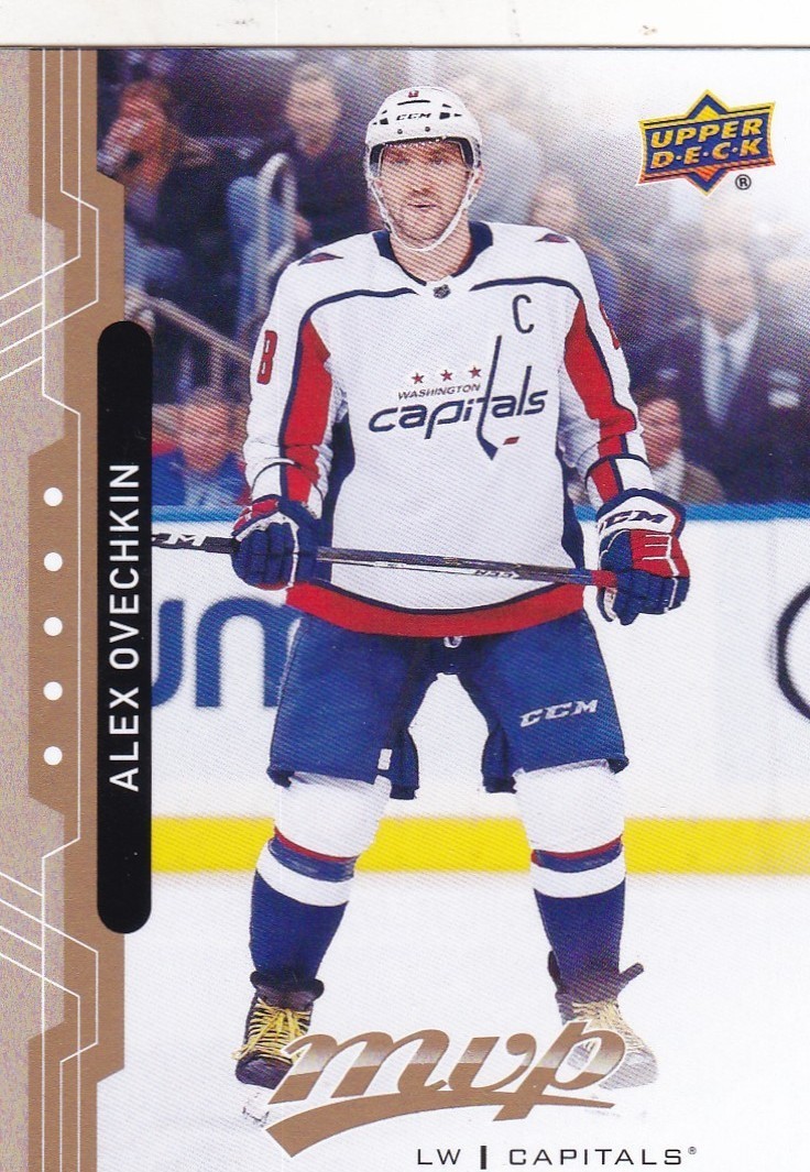 ALEX OVECHKIN 2018-19 UPPER DECK MVP BASE SHORT PRINT #210 CAPITALS