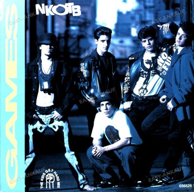 NKOTB - Games (The Kids Get Hard Mix) 7in (VG+/VG+) '