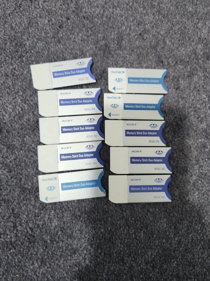 Sony Memory Stick To Sony Memory Stick Pro Duo Card Adapter MSAC-M2 rrp £118  - Image 2 of 4