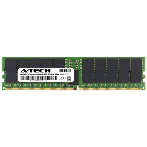 64GB 2Rx4 PC5-4800 EC8 RDIMM Intel Xeon Gold 5423N 6403N 6418H 6433NE Memory RAM - Picture 2 of 3