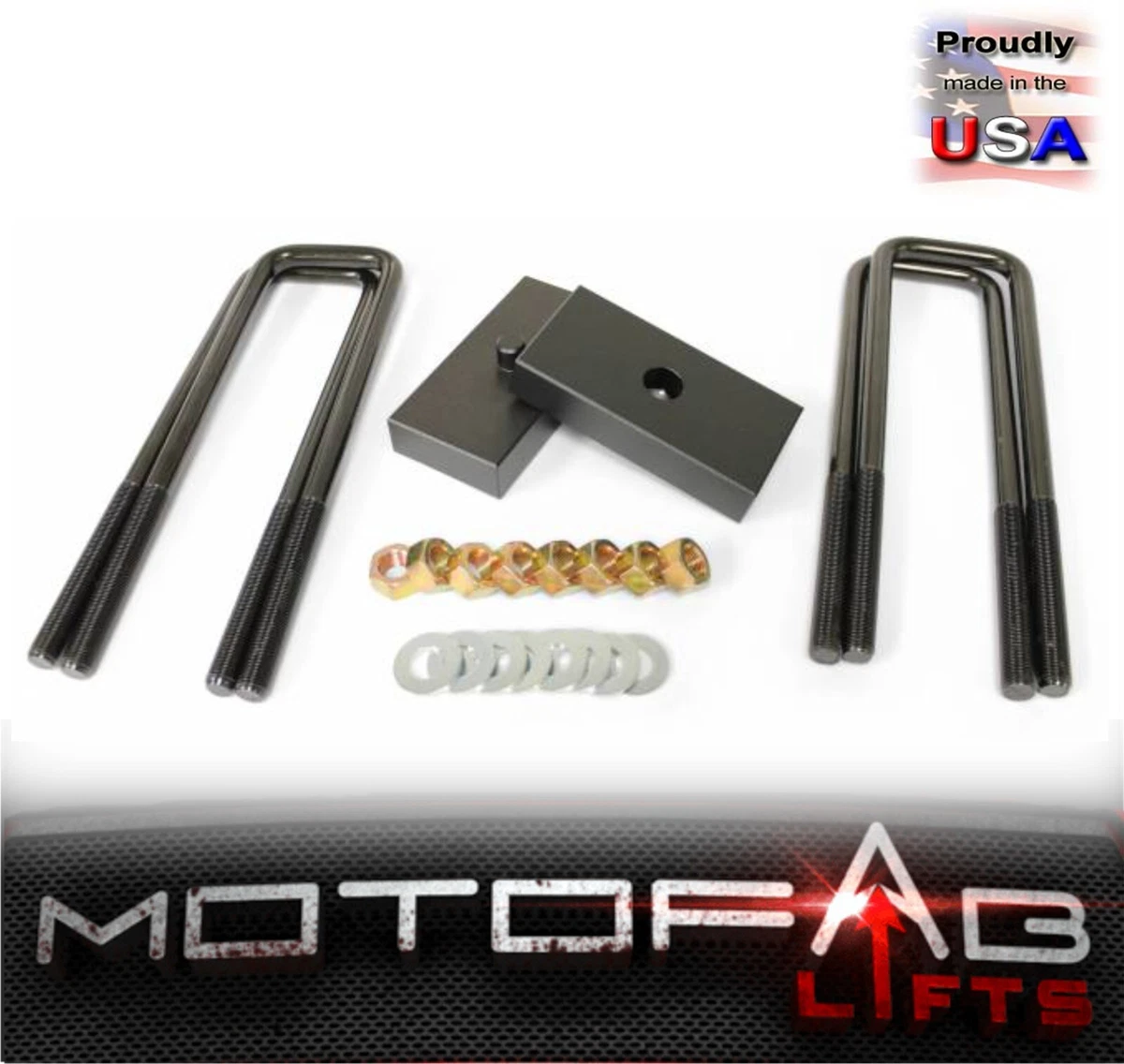 McBay Performance 1" Rear Aluminum Coil Spring Spacer Lift Kit | 60s-90s Buick Cadillac | Made In USA