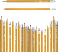 - Essentials Triangular Graphite #2 Pencils 144-Pack - Smooth Writing - Durable 