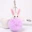 thumbnail 4 - 2020 New Cute Pineapple Fur Ball Keychain Bag Car Pendant Keyring Birthday Gifts