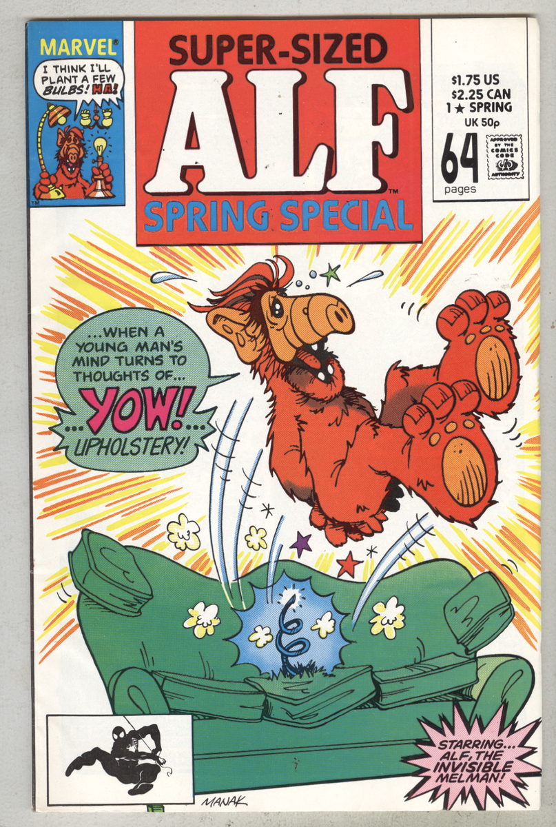 Alf Super-Sized Spring Special #1 VG/FN 1989 | eBay