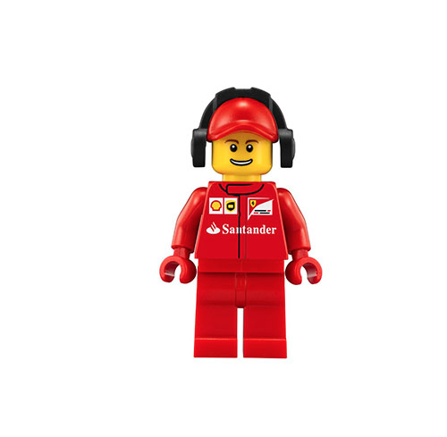 Lego Ferrari Pit Crew Member 3 75913 Smile Speed Champions