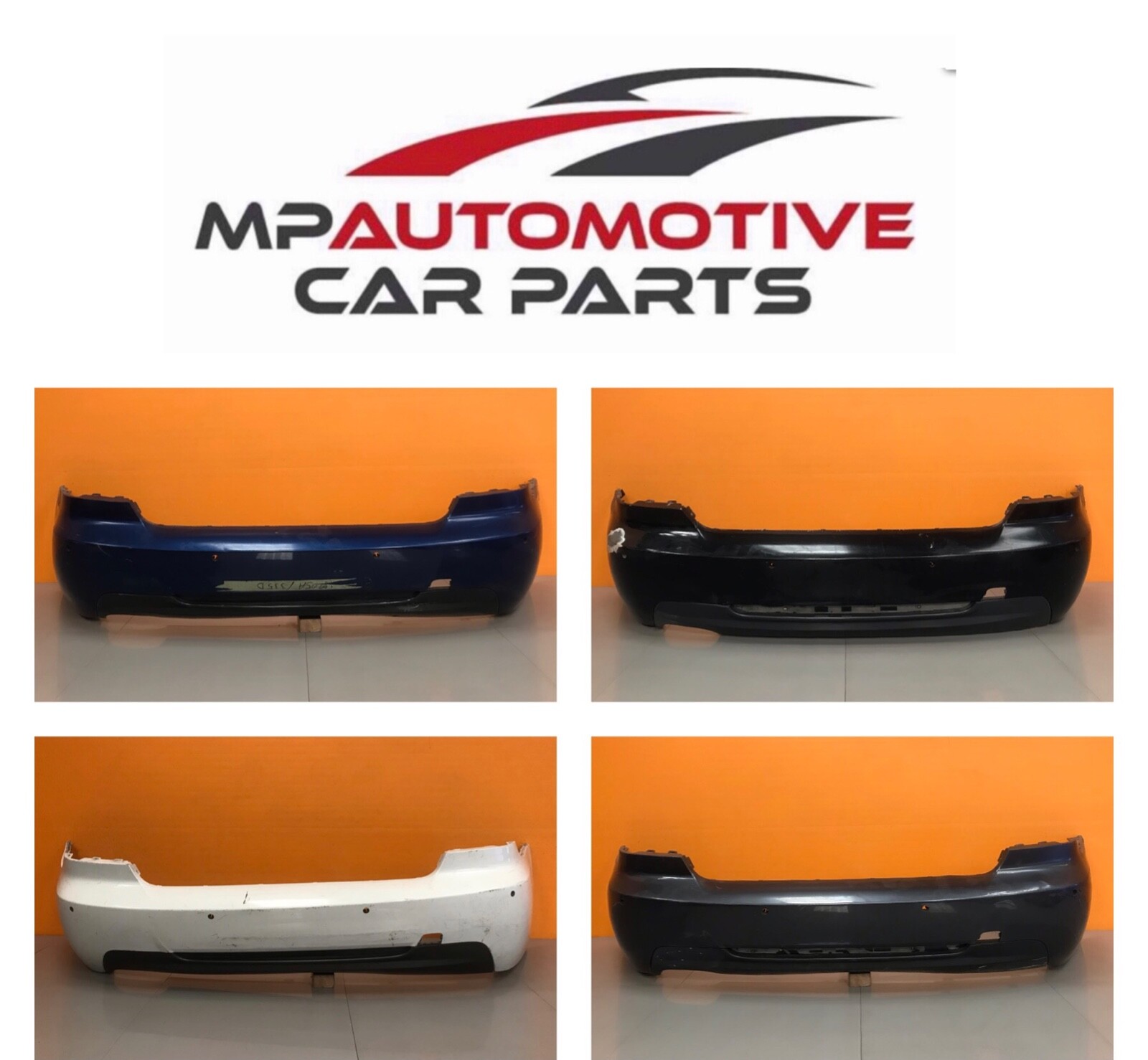 +Bmw 3 series e90 lci 2009-12 genuine rear bumper each