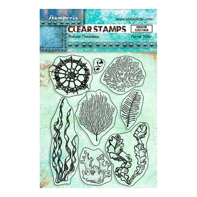 Clear Stamps ''Treasures of the Sea'', 14 x 18 cm