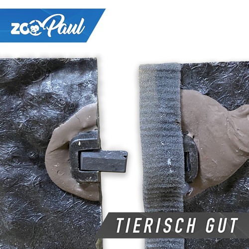 🐠 Aquarium Rückwand 3D 120x50cm ZooPaul Terrarium Hintergrund Stein Struktur - Bild 5 von 9