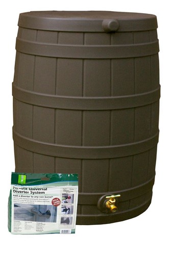 Good Ideas Rain Wizard Regentonne 50 Gallonen Starterset, verschiedene Farben - Bild 3 von 10