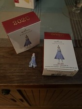 Frozen 2 Miniature Hallmark Ornaments Lot 2  Quantity 2, Price Each 10.00 