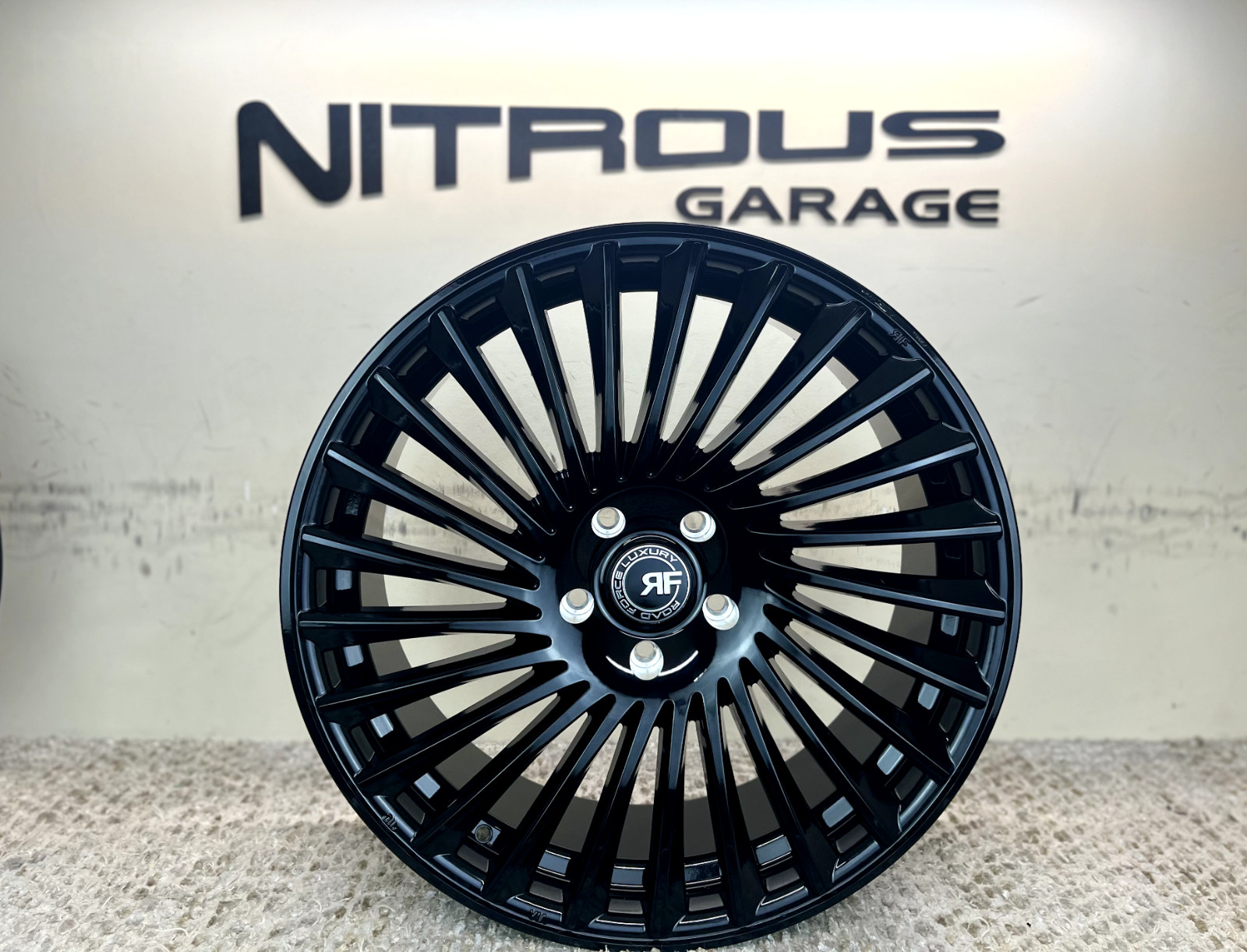 22 GLOSS STAGGERED CONCAVE RF23 WHEELS MASERATI LEVANTE Q4 S GTS SQ4 2017-2024