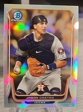 Jason Castro 2014 Bowman Chrome Refractor /500 #133 Houston Astros 