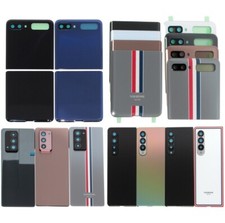Battery Back Door Glass Cover For Samsung Galaxy Z Flip 2 3 / Z Fold 1 2 3 4