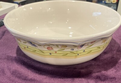 Studio Nova Province Garden Round Vegetable Serving Bowl 9.5'' X 3.0  - SH518