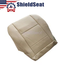 Replacement Fit For 00-07 Toyota Sequoia Driver Bottom Leather Seat Cover Tan