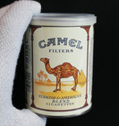 Camel Filters. Vintage Empty Cigarette Tin. Germany. Used