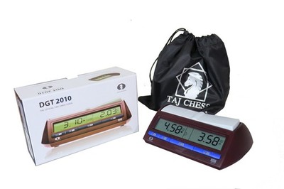 DGT 2010 The Official FIDE Chess Clock With Storage Bag