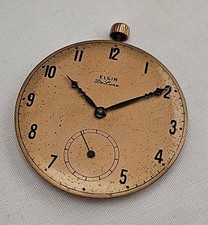 Orologio Da Tasca Vintage Elgin Movimento Funzionante