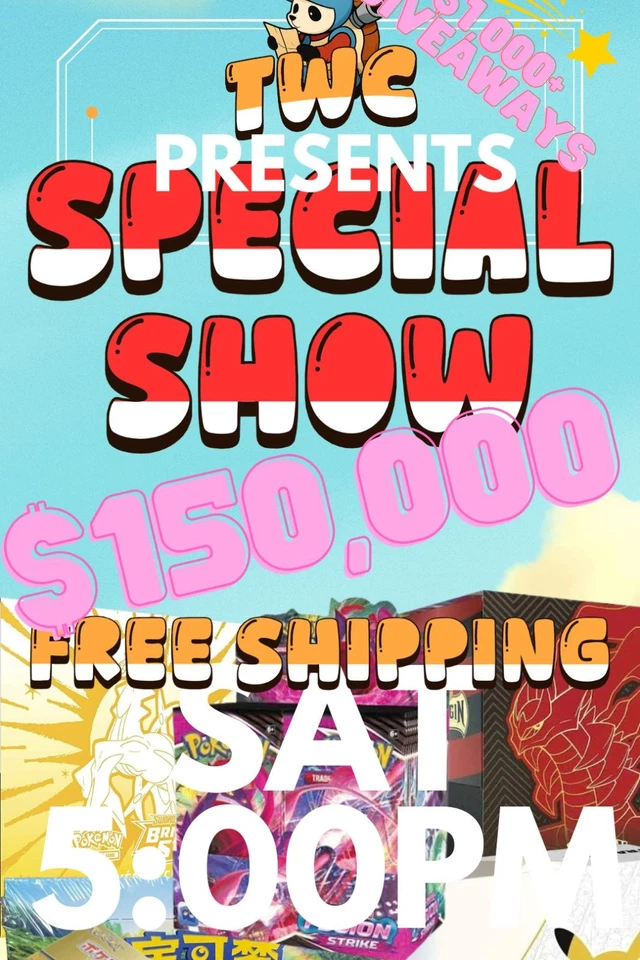 $150K+ COLLECTION | FREE SHIPPING | $1,000+ OF GIVEAWAYS 😍 | SAT,SUN,MON