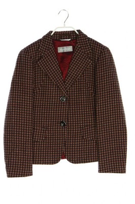 Max Mara Blazer Reverskragen Schurwolle I 48 = D 44 Herbst-Töne