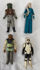 Star Wars Vintage vier 4 Kenner Figuren