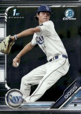 2019 Bowman Draft Chrome #BDC-61 JJ Goss - TB RAYS -BUY 3 GET 1 FREE