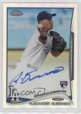 2014 Topps Chrome Rookie Refractor 210/499 Alex Guerrero Alexander #AG Auto t0f