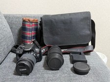 Canon EOS Kiss X7 Digital SLR Camera Kit with 2 Lenses - Excellent Condition JP