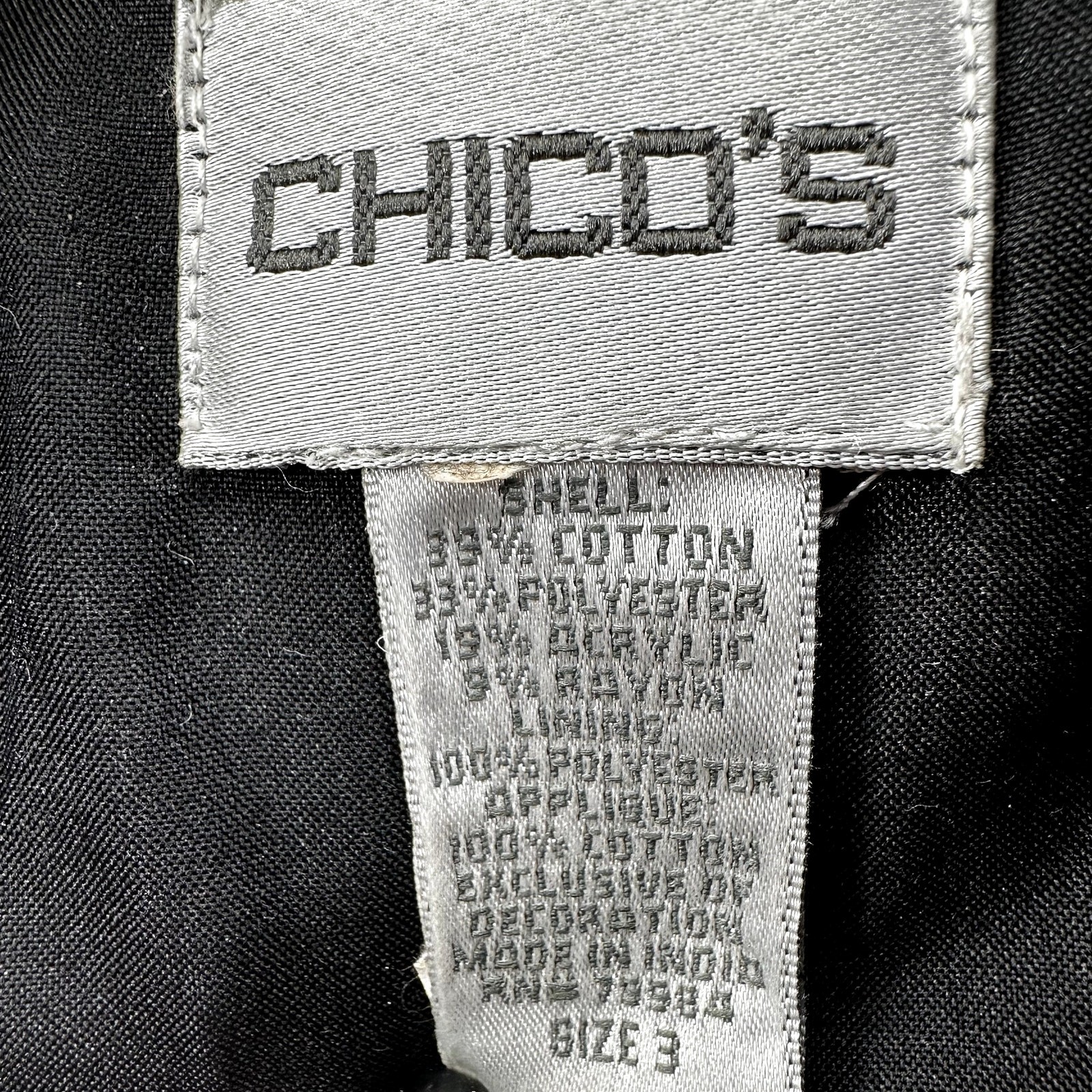 Chico's Shacket Jacket Patchwork Tapestry Paisley… - image 5