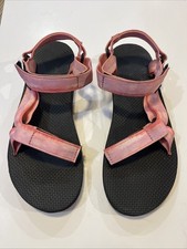 Teva Women's Original Universal Tie Dye Hiking Sandals Pink Tie Dye