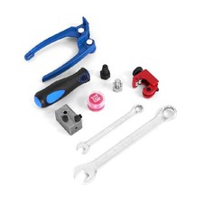 Mini Bördelgerät Bremsleitung 4,75 mm 3/16" + Rohrbiegezange + Abschneider