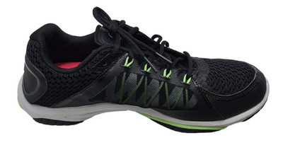 Ryka Influence 2.5 Womens Training Shoes Black Lime Green Size 9.5 Wide NWB