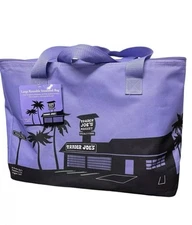 Trader Joe's Lavender Edition Reusable Insulated Shopping Eco Bag 8 Gallon NWT