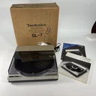 TECHNICS SL-7 Direct Drive Linear Track W/ Ortofon TM 14, Original Box + Manual