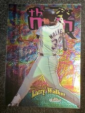 Larry Walker 1998 Topps Finest #TM12 The Man Insert #/500 Colorado Rockies