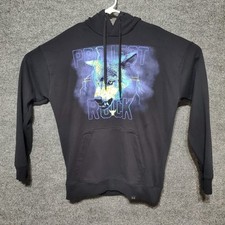 Project Rock Under Armour Hoodie Mens Medium Heavyweight Terry Wolf  Y2K Gym 