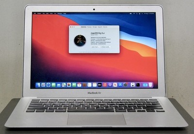 Apple MacBook Air 1.3 GHz Core i5 4GB RAM 128GB SSD 13.3  Big Sur 2013