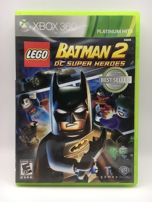Xbox 360 2012 - LEGO Batman 2: DC Super Heroes w/ Box & Manual (Works)